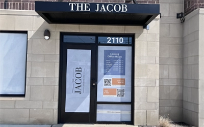 The Jacob ADA signage