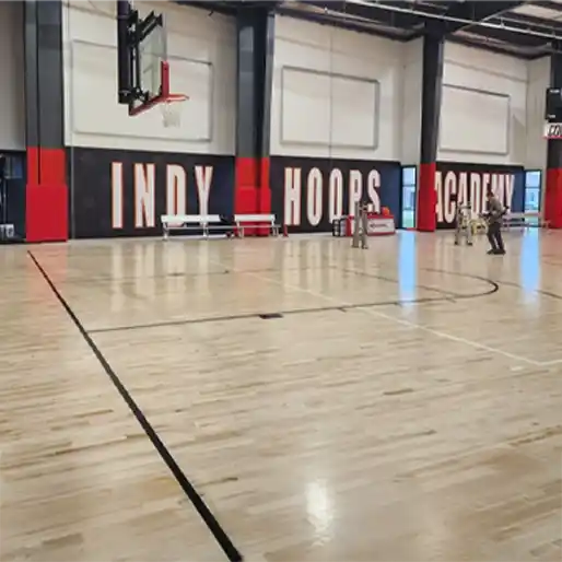 Indy Hoops Custom Indoor Sign